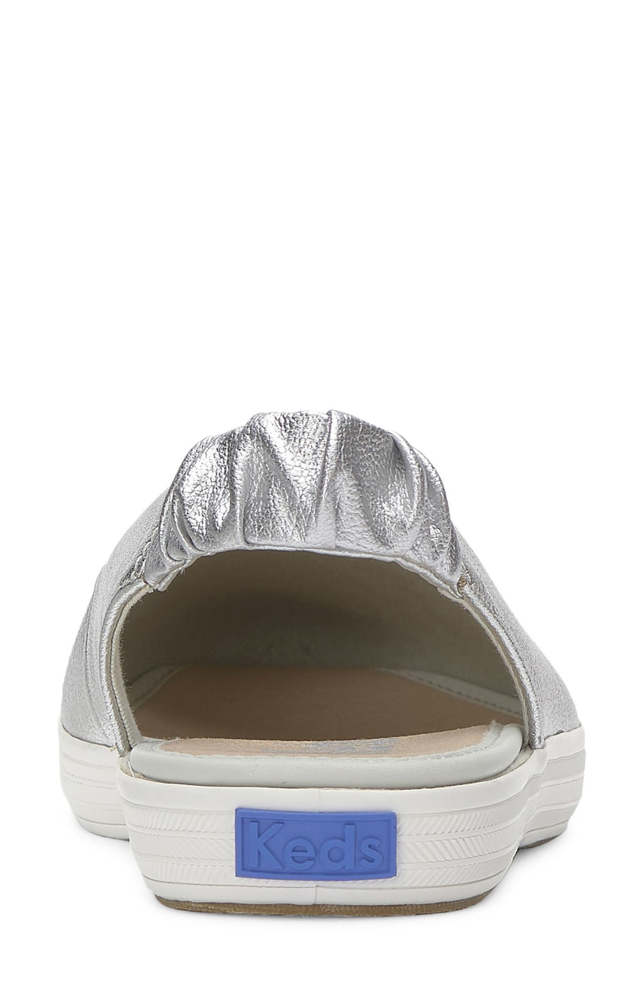 Keds<sup>®</sup> Point Slingback Sneaker, Alternate, color, Silver