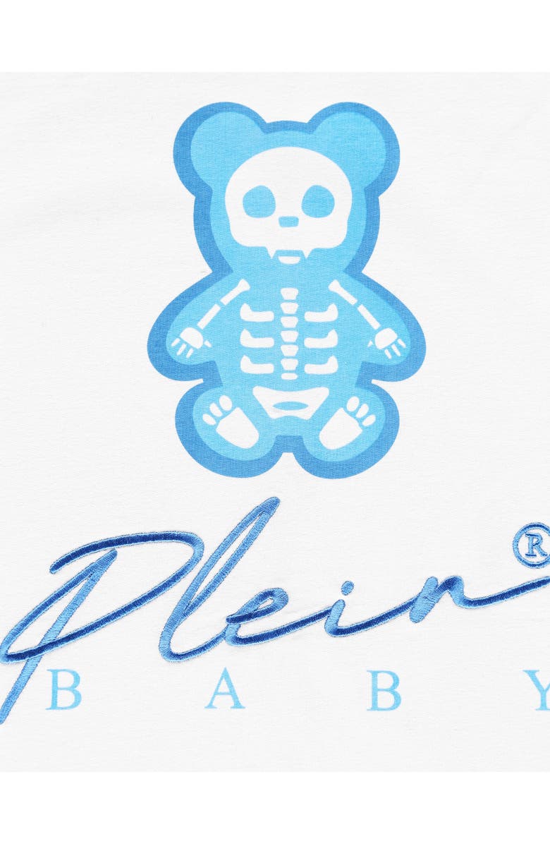 PHILIPP PLEIN Plein Kids Baby Blanket D, Alternate, color, Lightblue