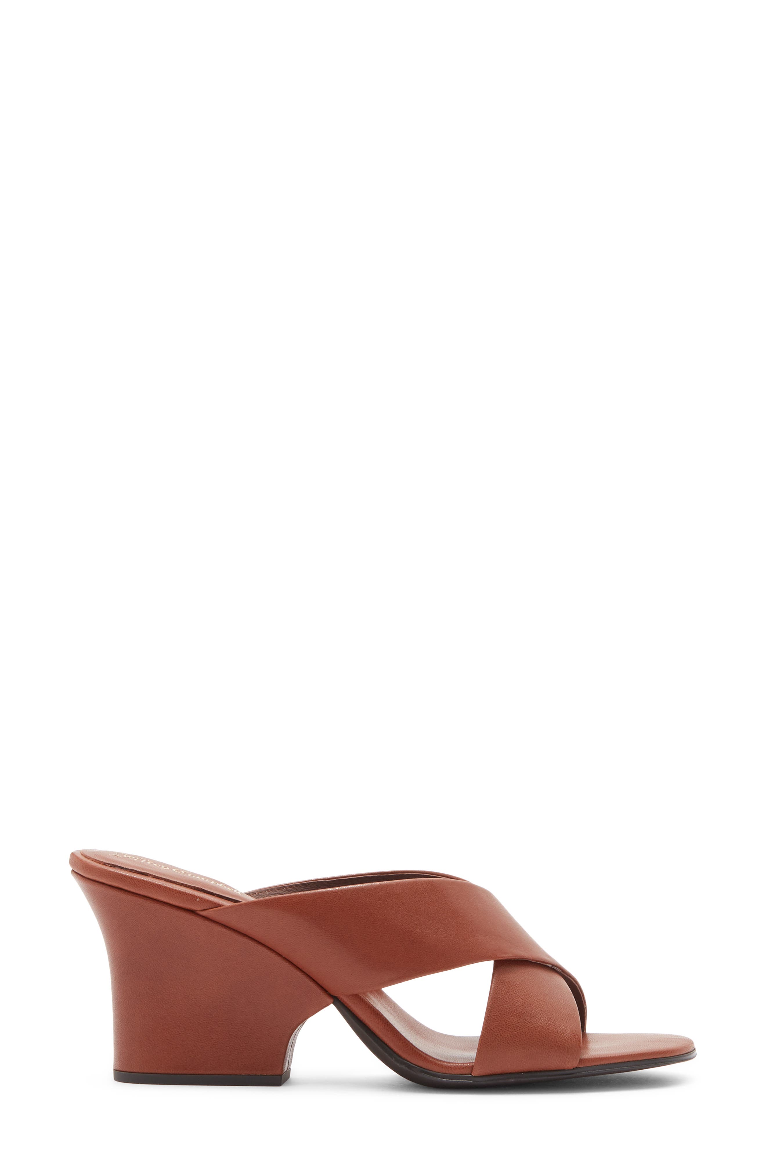 Tetra Slide Sandal, Alternate, color, DARK TAN