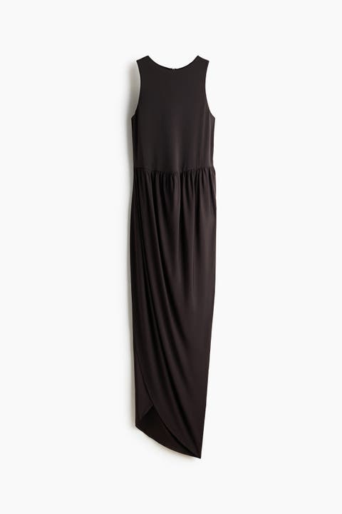 Tulip-skirt Maxi Dress