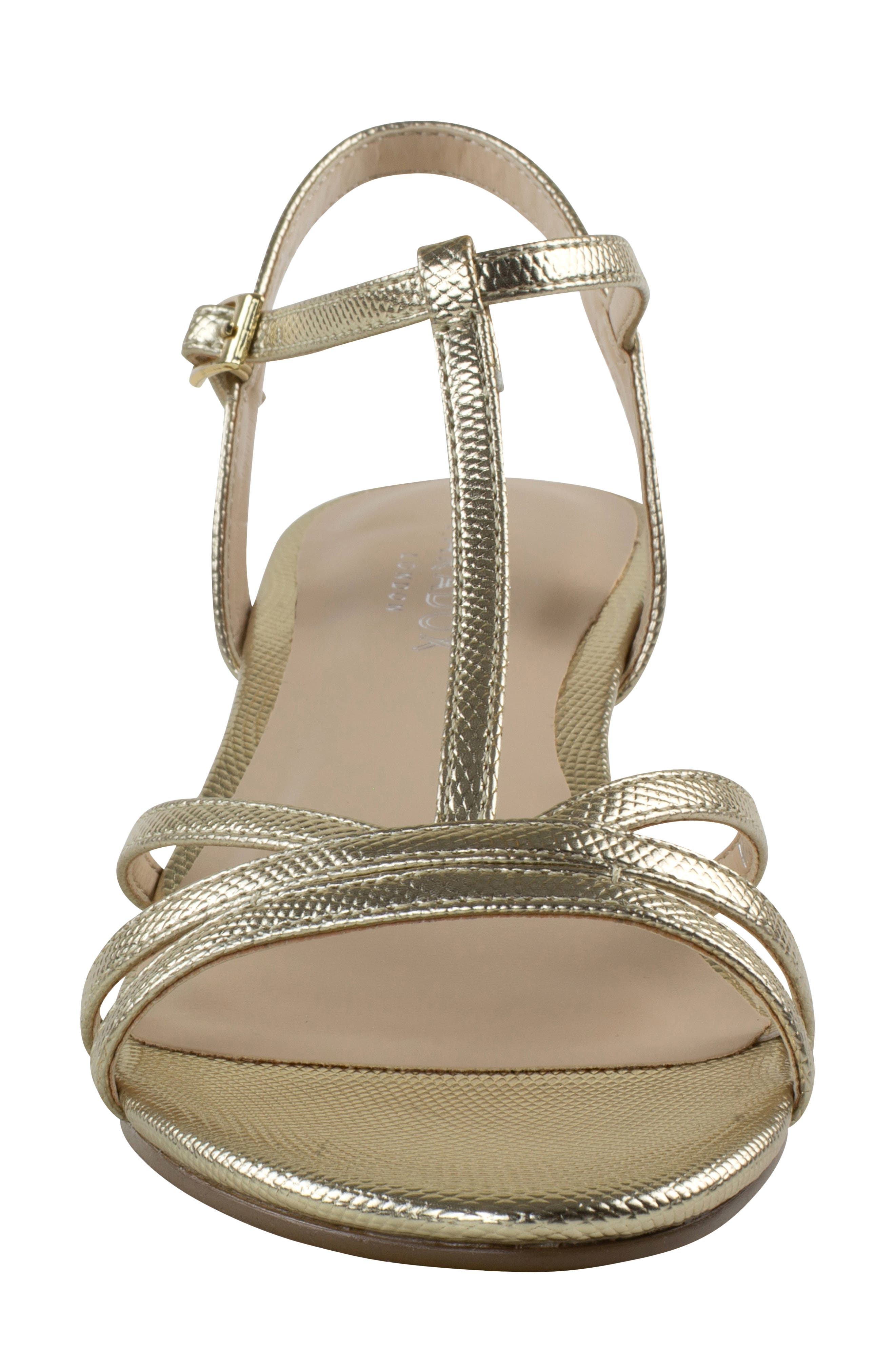 Tessa Wedge Sandal, Alternate, color, CHAMPAGNE