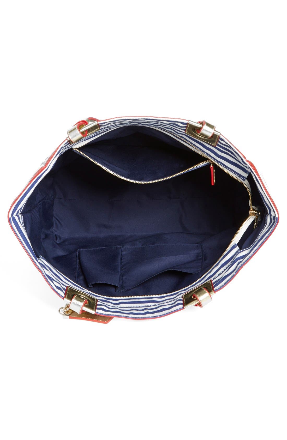 'Cabana' Tote, Alternate, color, RESORT WHITE