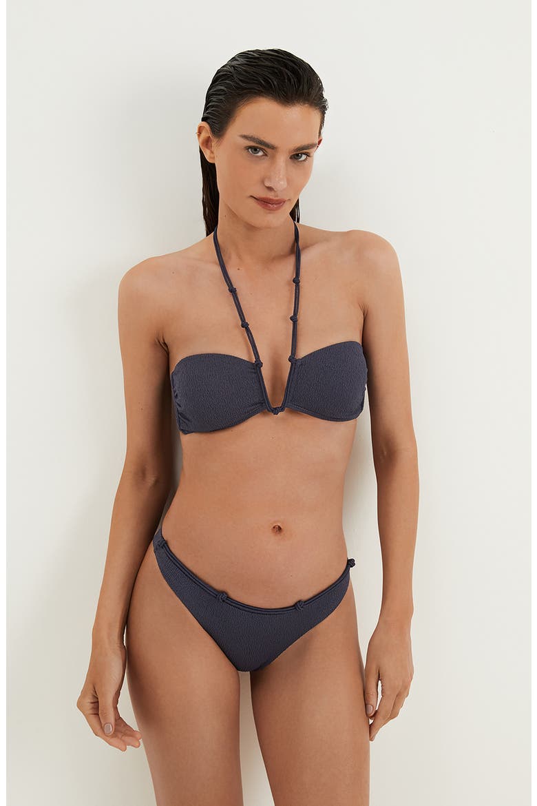 Clea Firenze Bikini Bottoms, Alternate, color, BLUE
