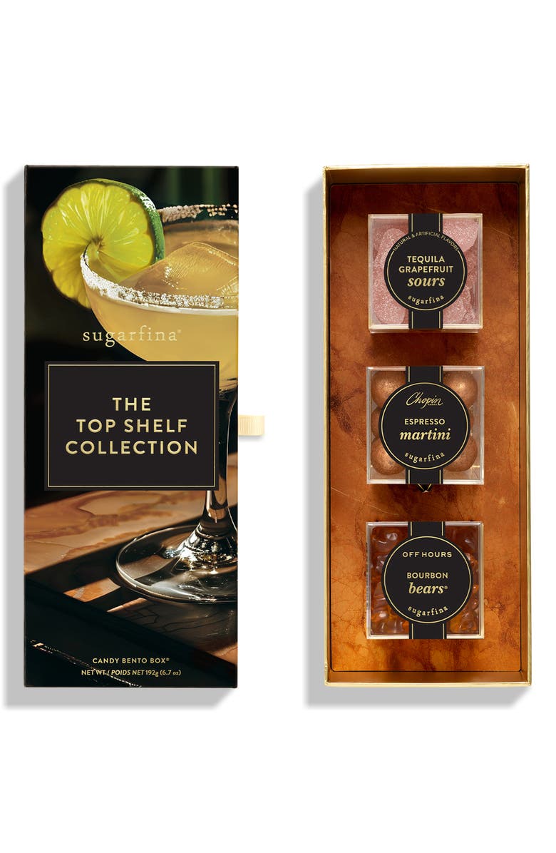 sugarfina The Top Shelf Collection 3-Piece Candy Bento Box Duo, Alternate, color, 