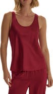 Favorite Daughter The Clean Cut Silk Blend Tank