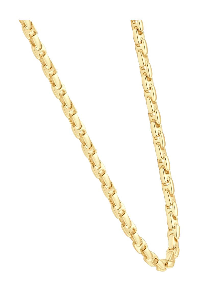 Bliss Diamond 14k Gold Women's 24" Chain Necklace 42 Grams 7mm Thick, Alternate, color, 14K Yellow Gold