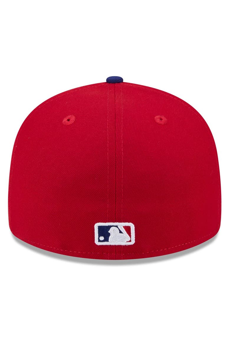 Men's New Era  Red/Royal Philadelphia Phillies 2026 Spring Training 59FIFTY Fitted Hat, Alternate, color, Red