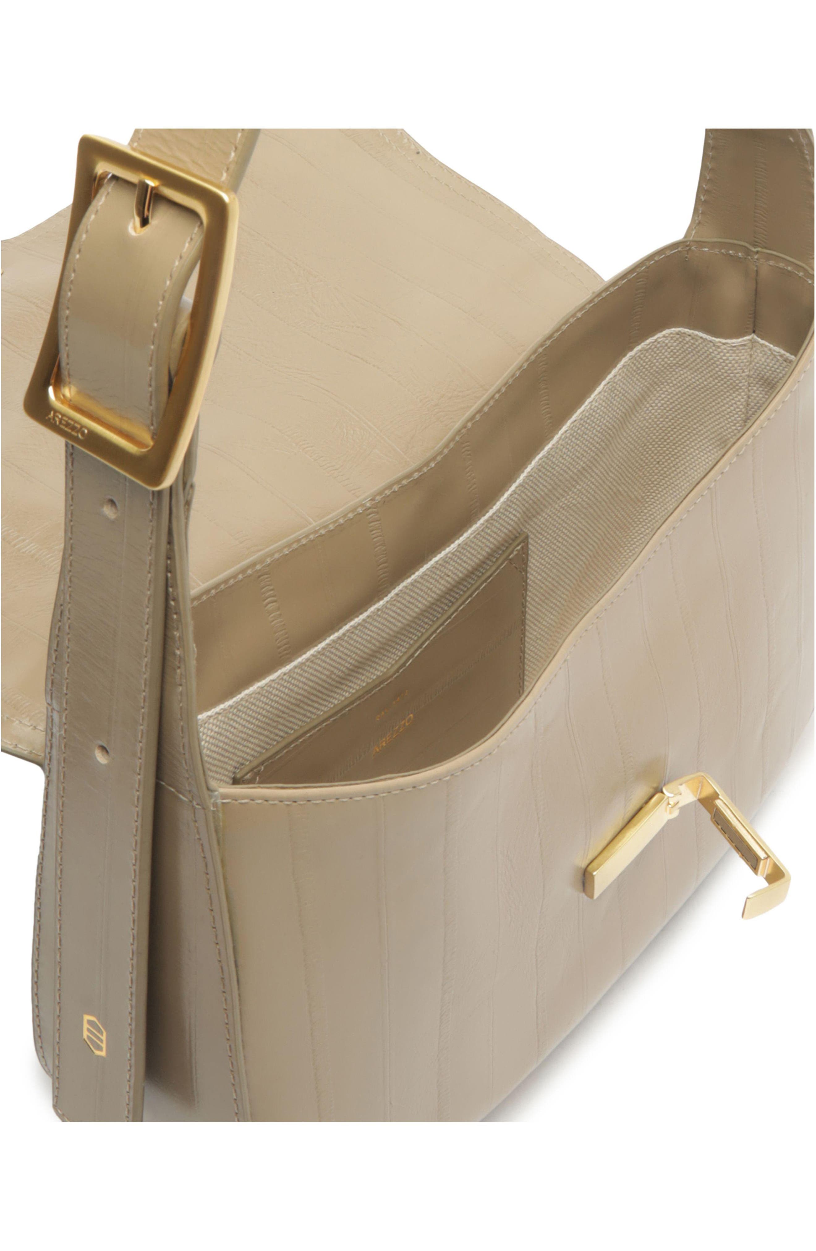 Blair Small Leather Shoulder Bag, Alternate, color, TOPO GREY