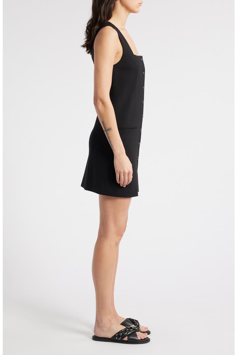 Marianne Minidress, Alternate, color, BLACK