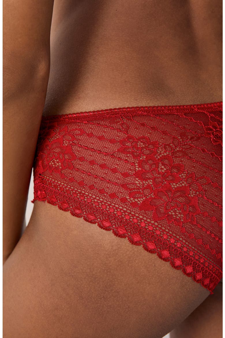 Panama Lace Briefs, Alternate, color, CARDINAL