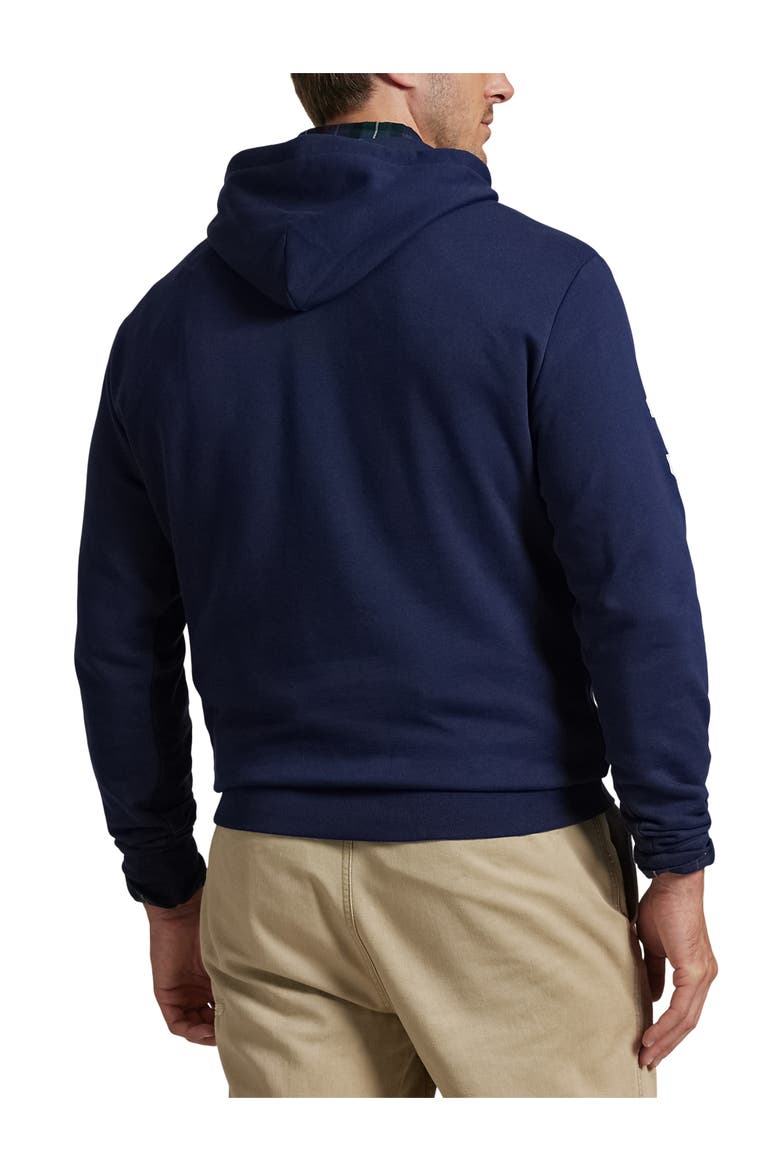 Big Pony Fleece Hoodie, Alternate, color, CRUISE NAVY