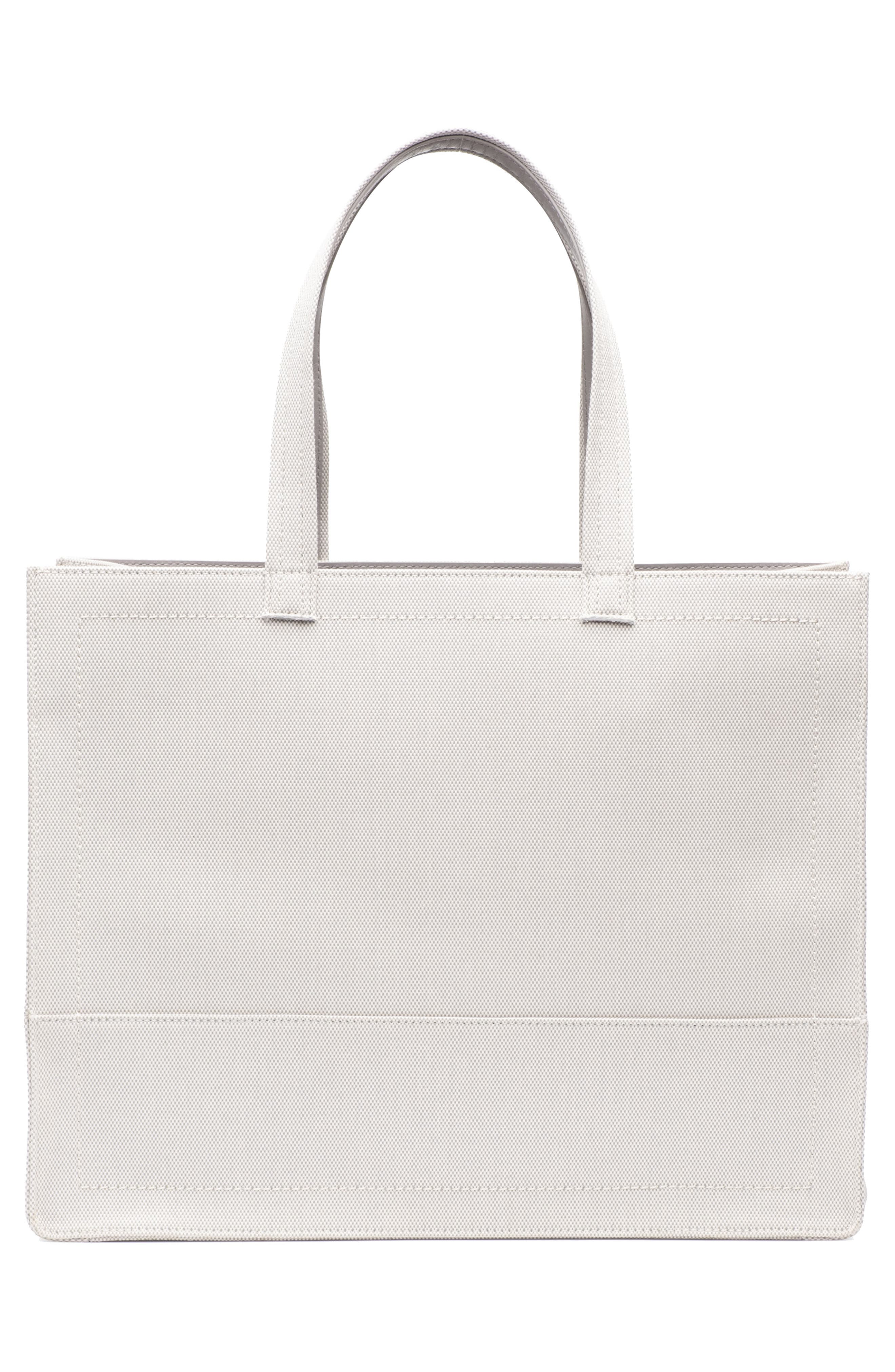 The Surplus Tote Bag, Alternate, color, NATURAL PEARL GREY