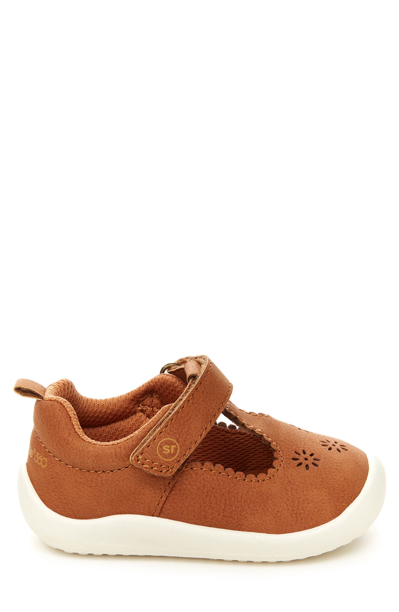 Stride Rite Cheyenne T-Strap Flat, Alternate, color, 
