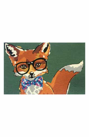 R16 HOME Dapper Fox Door Mat