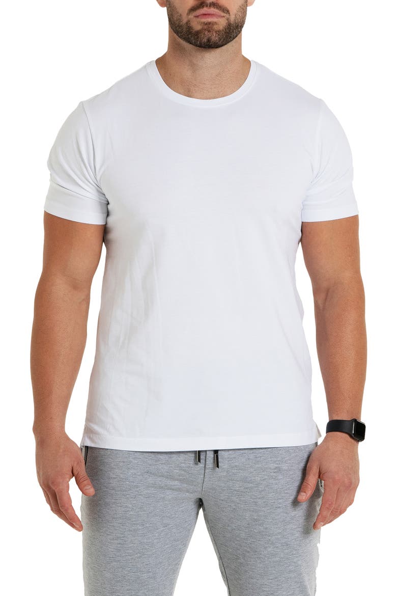 Print Graphic Tee, Main, color, WHITE