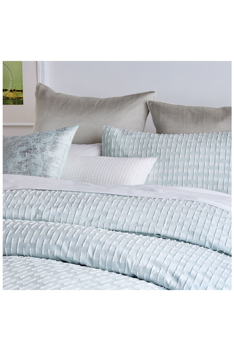 Refresh Metallic Accent Pillow, Alternate, color, MIST