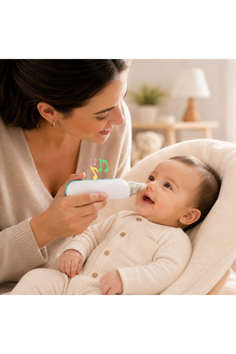 Baby Nasal Aspirator, Alternate, color, White
