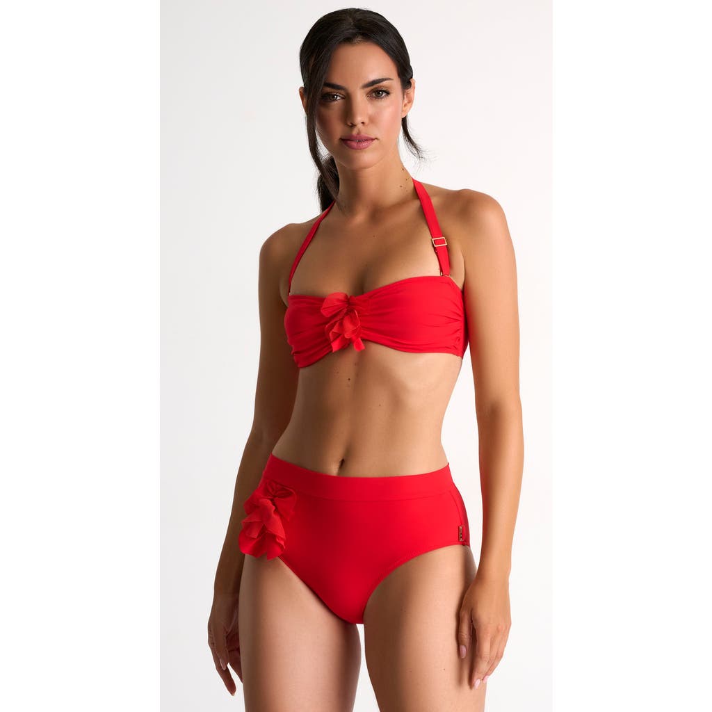 SHAN SHAN HIGH-WAISTED BIKINI BOTTOM
