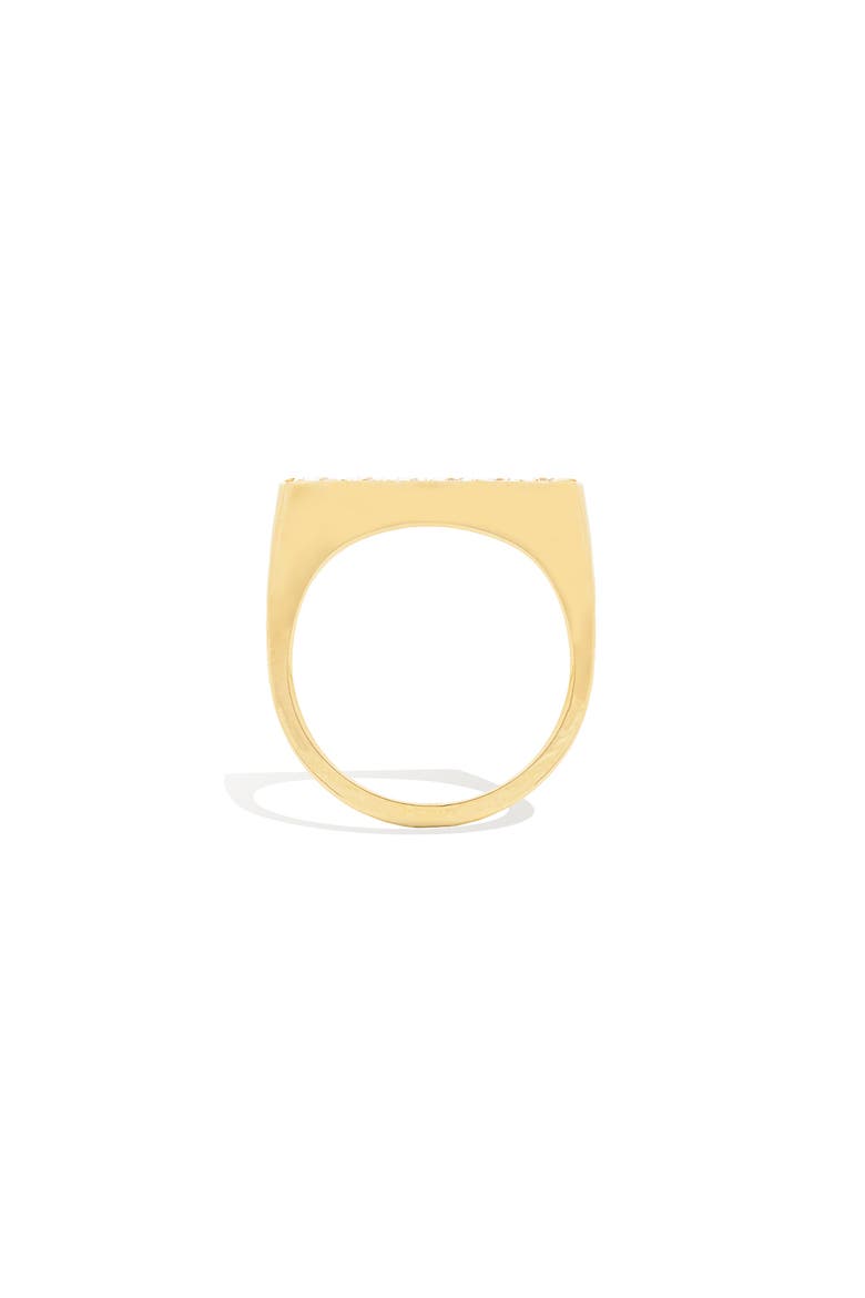 Edge Straight Stacking Ring, Alternate, color, Diamond-Gold