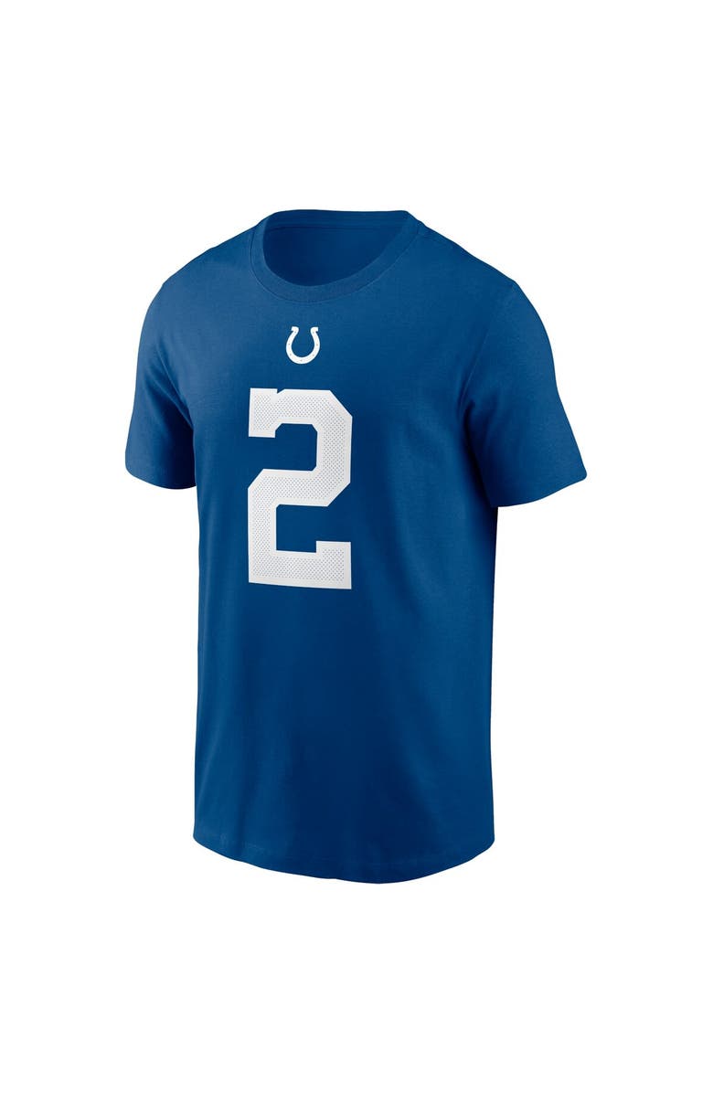 Nike Men's Nike Carson Wentz Royal Indianapolis Colts Name & Number T-Shirt, Alternate, color, 