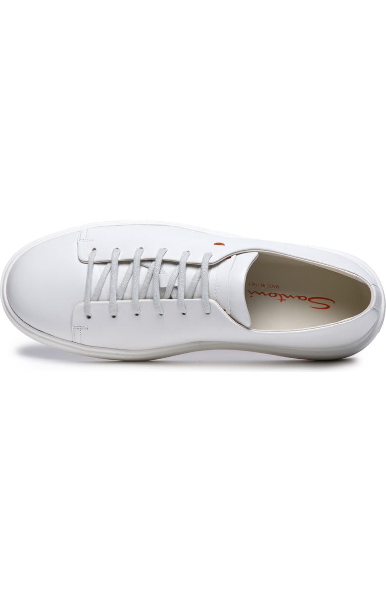 Santoni Drunks Sneaker, Alternate, color, White