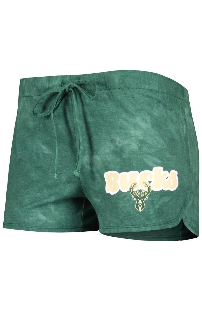 CONCEPTS SPORT Women's Concepts Sport  Hunter Green Milwaukee Bucks Billboard Tank Top & Shorts Sleep Set, Alternate, color, Hunter Green