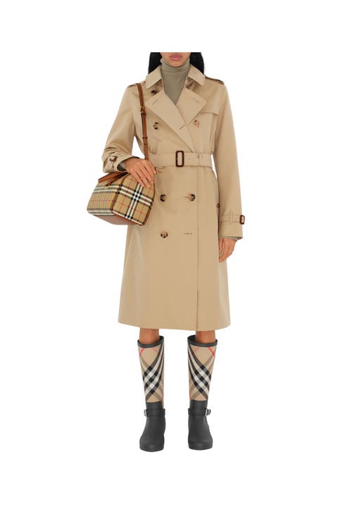 Burberry Bowling Check Medium Size Hand Bag