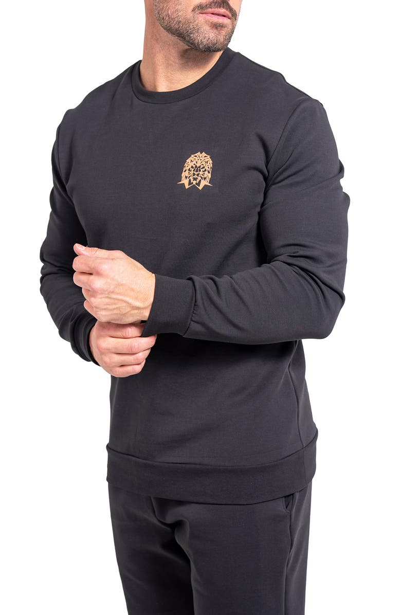 Maceoo Modish84 Graphic Sweatshirt, Alternate, color, Black