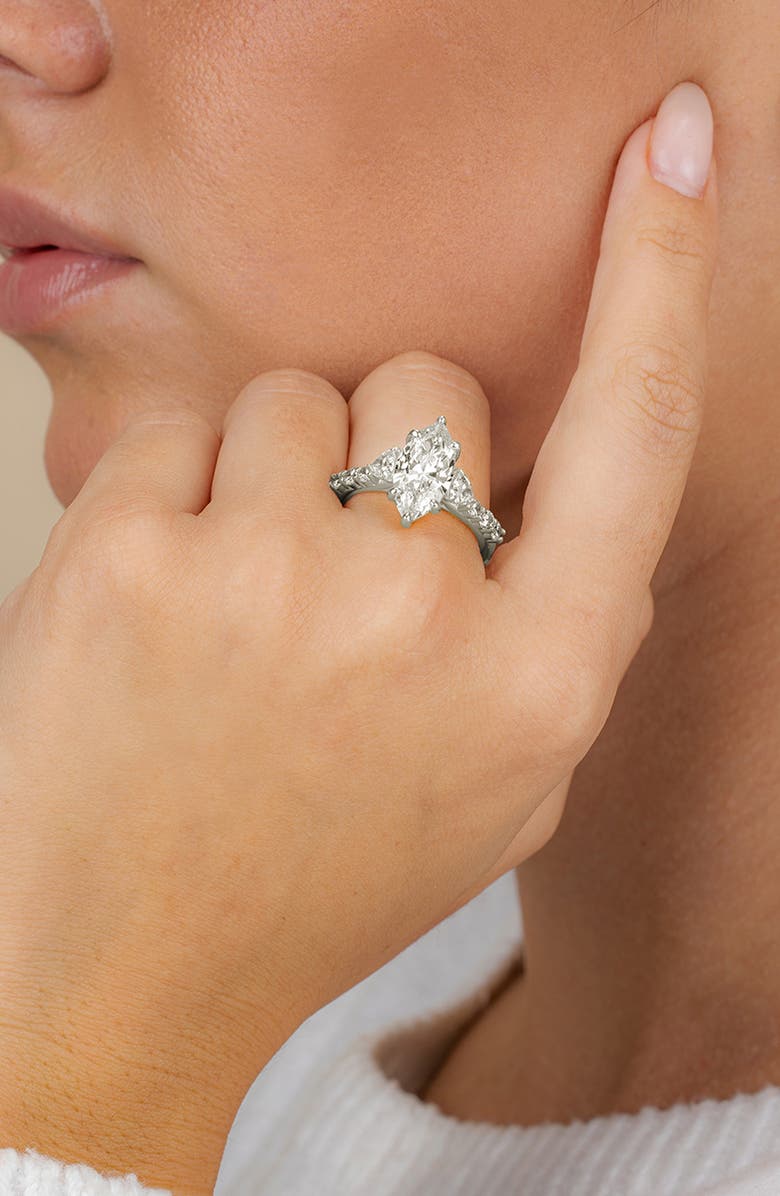 Sterling Forever Cubic Zirconia Ring, Alternate, color, Silver