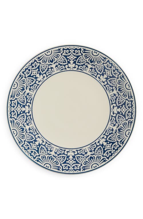 Fortessa Havana Set of 4 Coupe Dinner Plates in Blue 