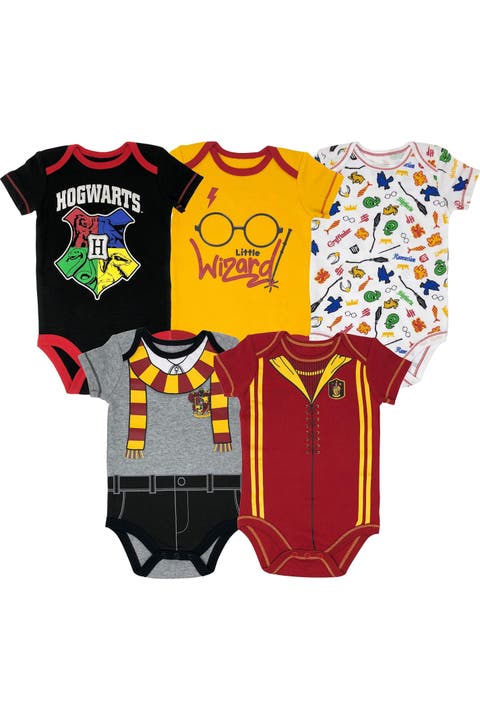 Harry Potter 5-Pack One Piece Bodysuits