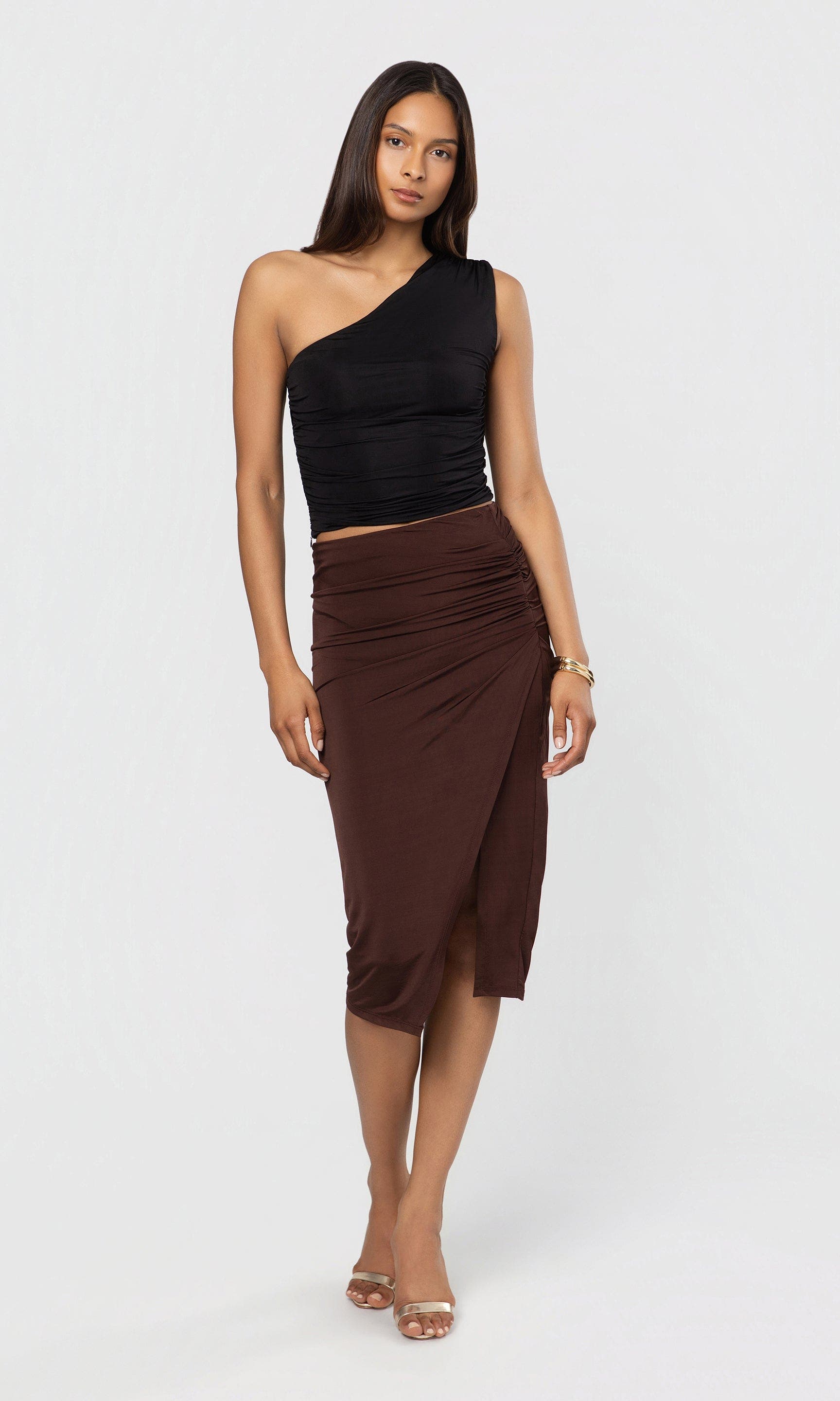 Generation Love Lilian Sheen Jersey Skirt (Women) | Nordstrom