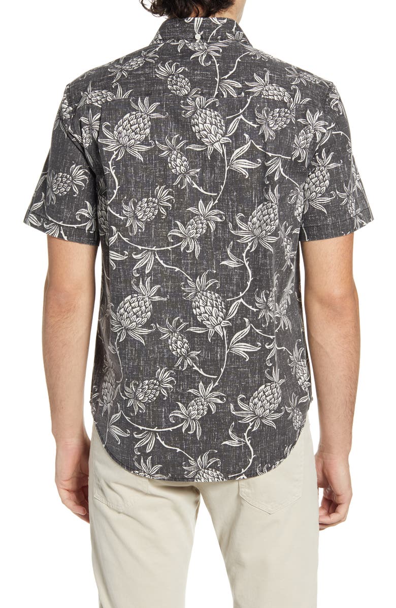 Reyn Spooner Aloha Welcome Tailored Fit Short Sleeve Button-Down Shirt, Alternate, color,