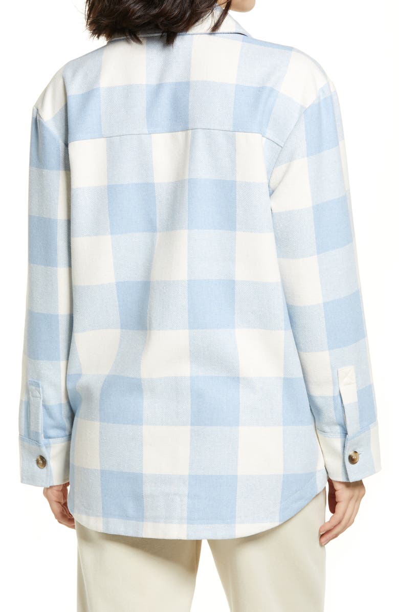 BP. Flannel Shirt Jacket, Alternate, color, 