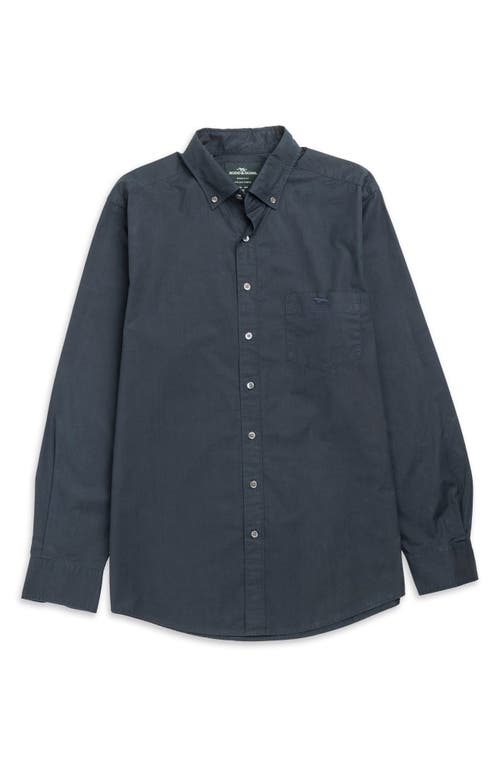 Rodd & Gunn Hendrick Cotton Button-down Shirt In Eclipse