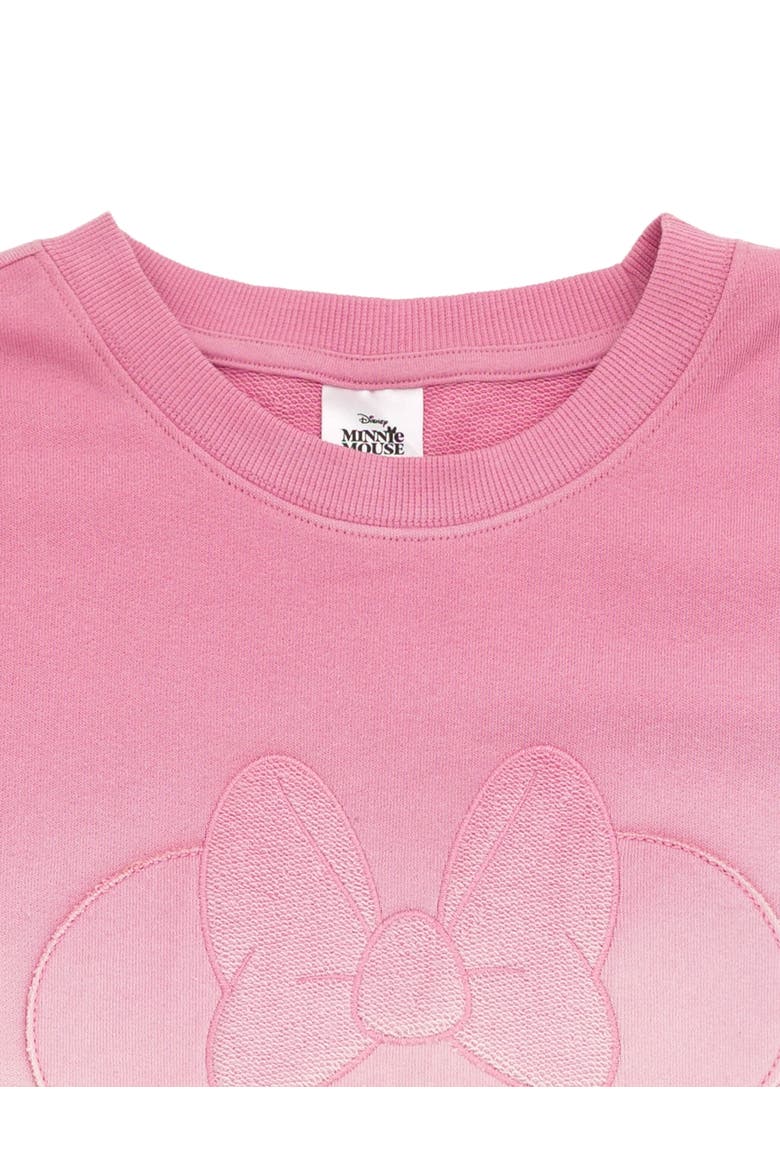 Minnie Mouse Loungewear Sweatshirt, Alternate, color, Blush Minnie Mouse