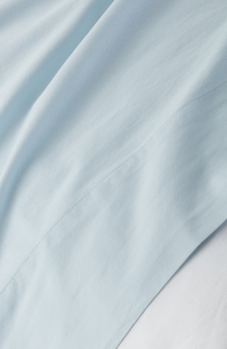 Nordstrom Organic Cotton Percale Sheet Set, Alternate, color, Blue Drift