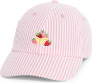 FRASIER STERLING Very Berry Canvas Adjustable Baseball Cap