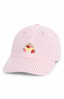 FRASIER STERLING Very Berry Canvas Adjustable Baseball Cap