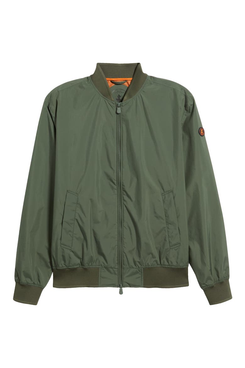 Olen Water Resistant Bomber Jacket, Alternate, color, THYME GREEN