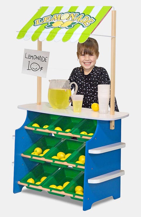 Play Time Convertible Grocery Store & Lemonade Stand Playset