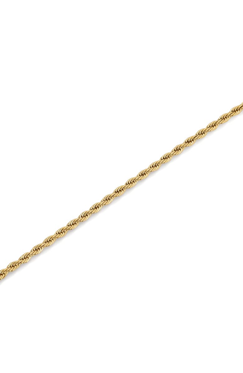D.LOUISE Rope Bracelet, Alternate, color, Gold