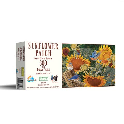 Sunflower Patch 300 piece Jigsaw Puzzle for Adults