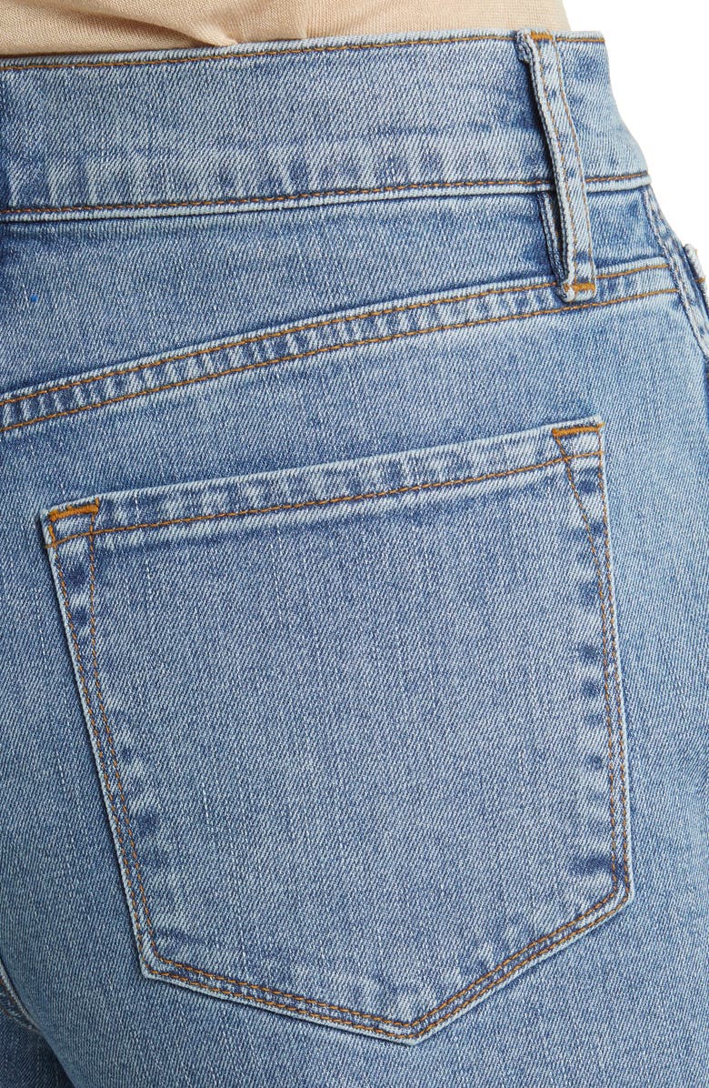 FRAME Le Slim Palazzo Seamed High Waist Wide Leg Jeans, Alternate, color, 