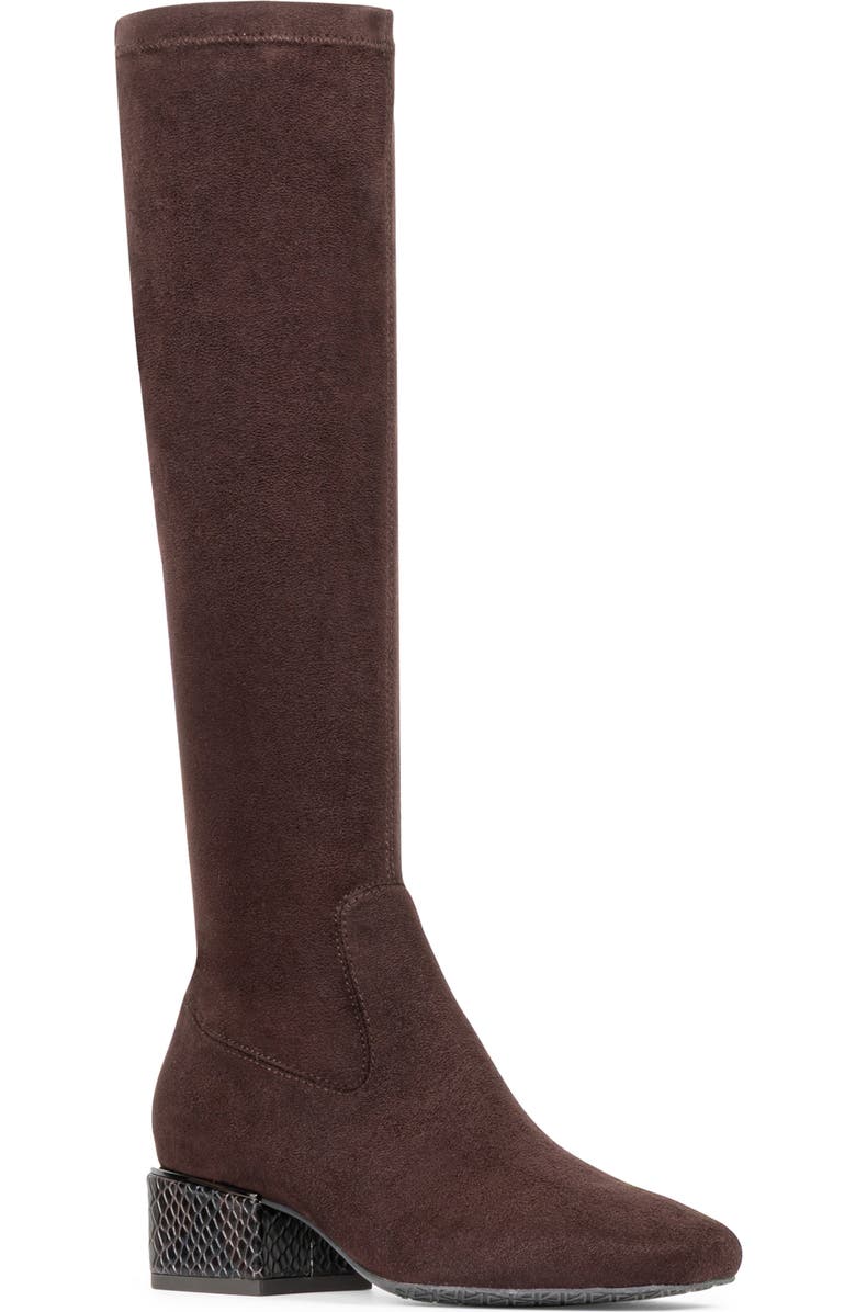 Donald Pliner Avera Knee High Boot, Main, color, Dark Brown