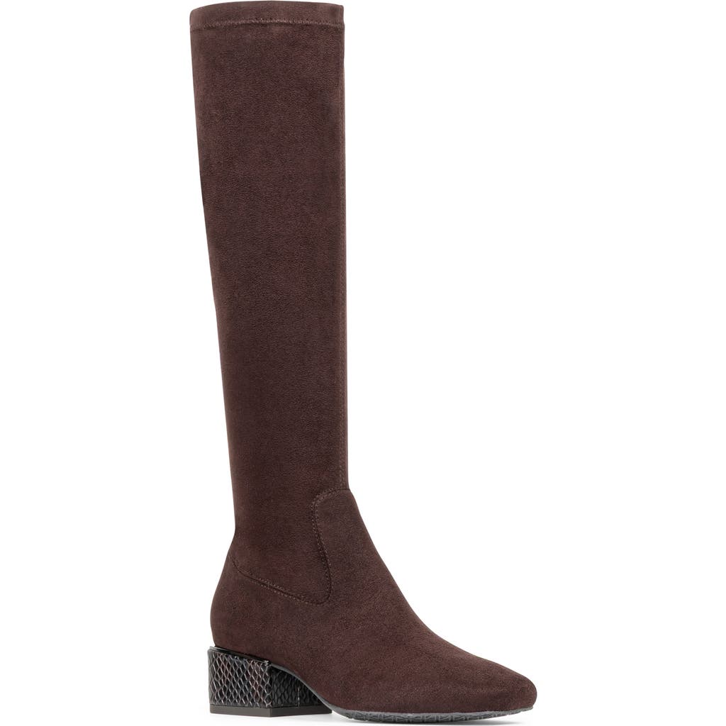 Donald Pliner Avera Knee High Boot in Dark Brown  product