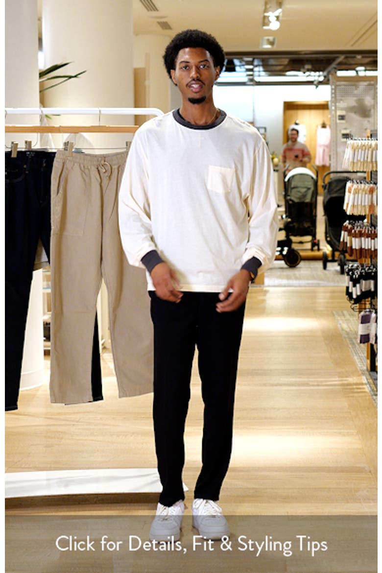 Trophy Long Sleeve Organic Cotton Ringer T-Shirt video