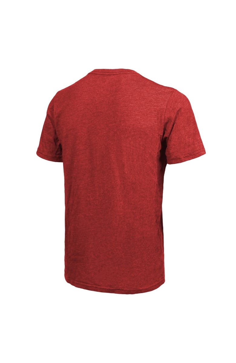 Majestic Threads Men's Majestic Threads Scarlet San Francisco 49ers Super Bowl LVIII Tri-Blend T-Shirt, Alternate, color, 