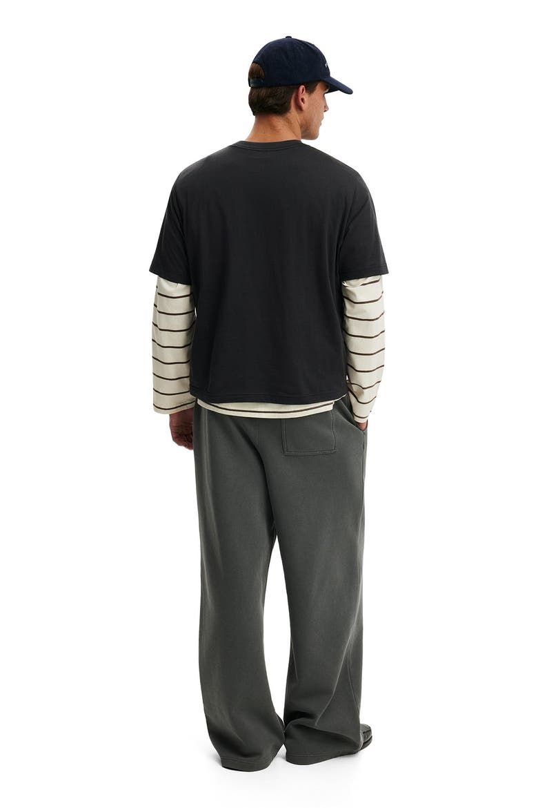 Men's Super Baggy Track Pant, Alternate, color, Slate Stone Wash