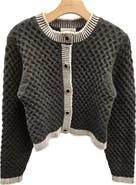 Habitual Crewneck Crop Cardigan